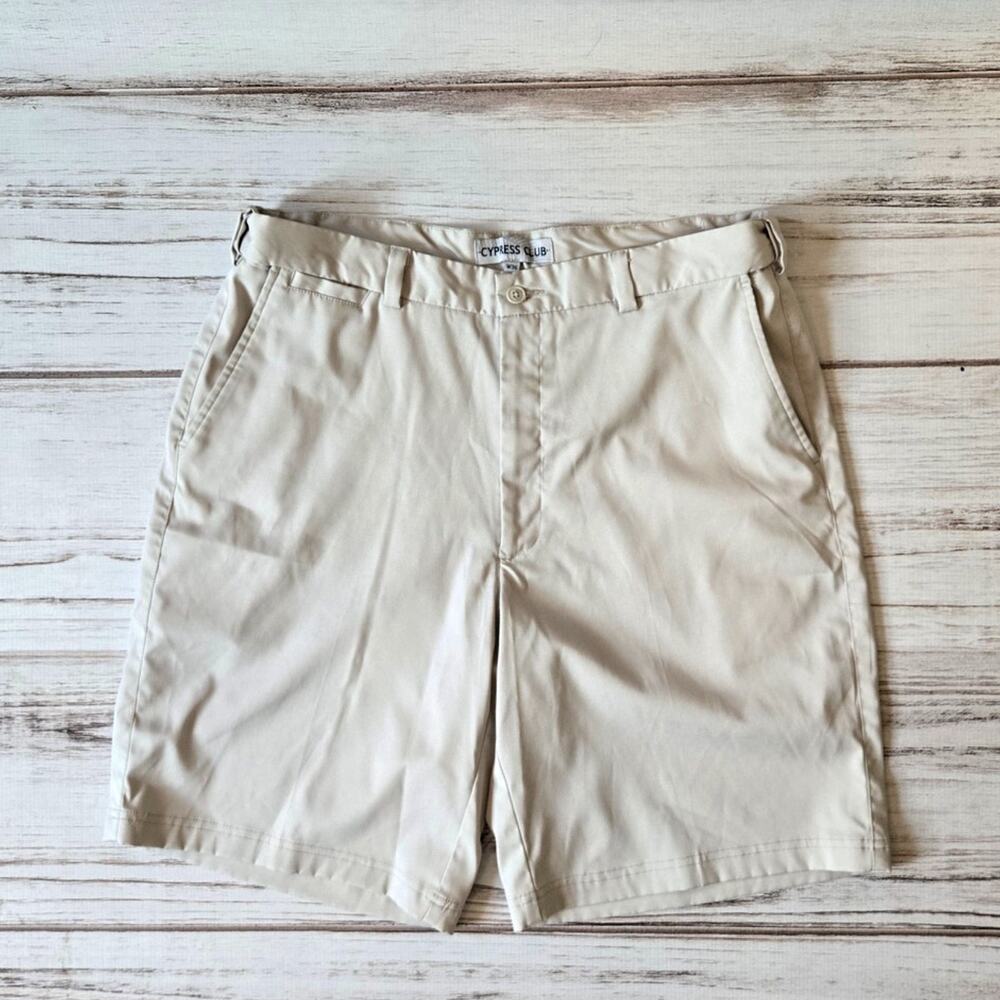 Cypress Club Beige Golf Shorts sz W36